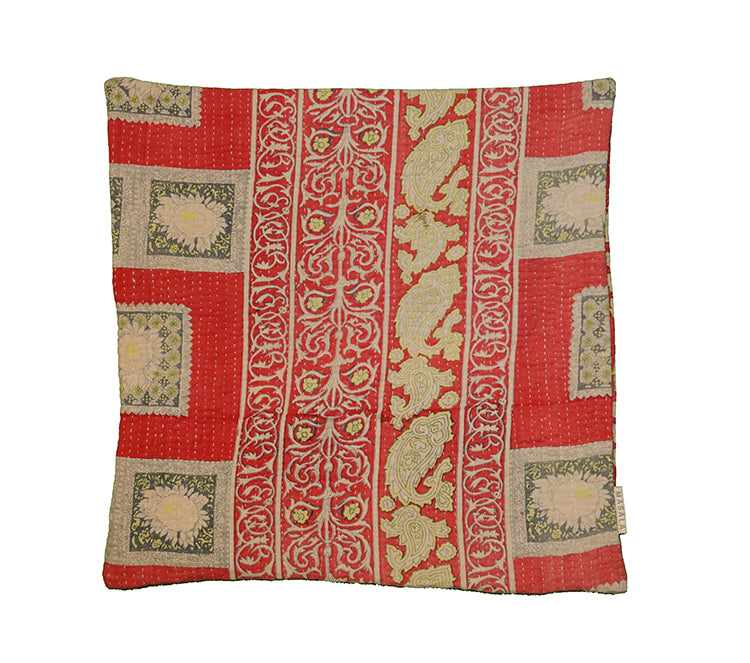 Sari vintage kantha pude 45*45 cm