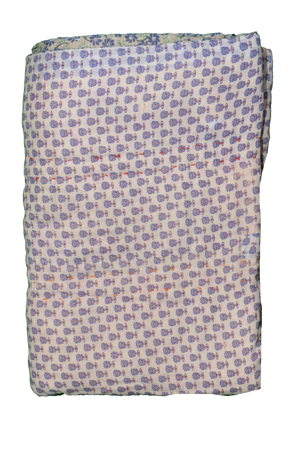 Vintage sari quilt , bomuld 70x100 cm