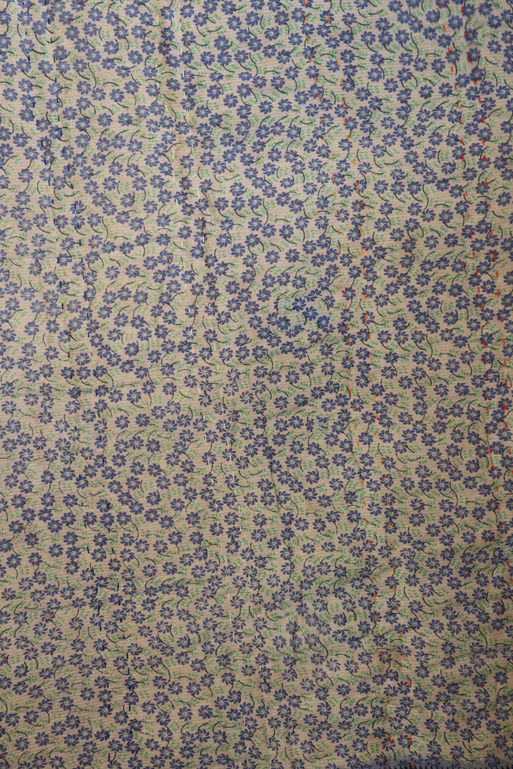 Vintage sari quilt , bomuld 70x100 cm