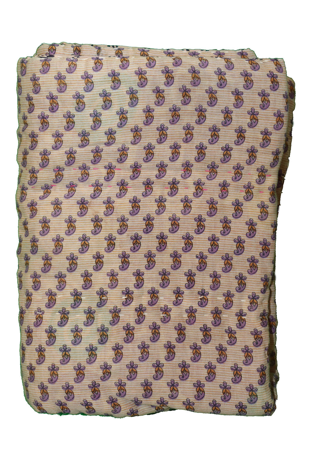 Vintage sari quilt , bomuld 70x100 cm
