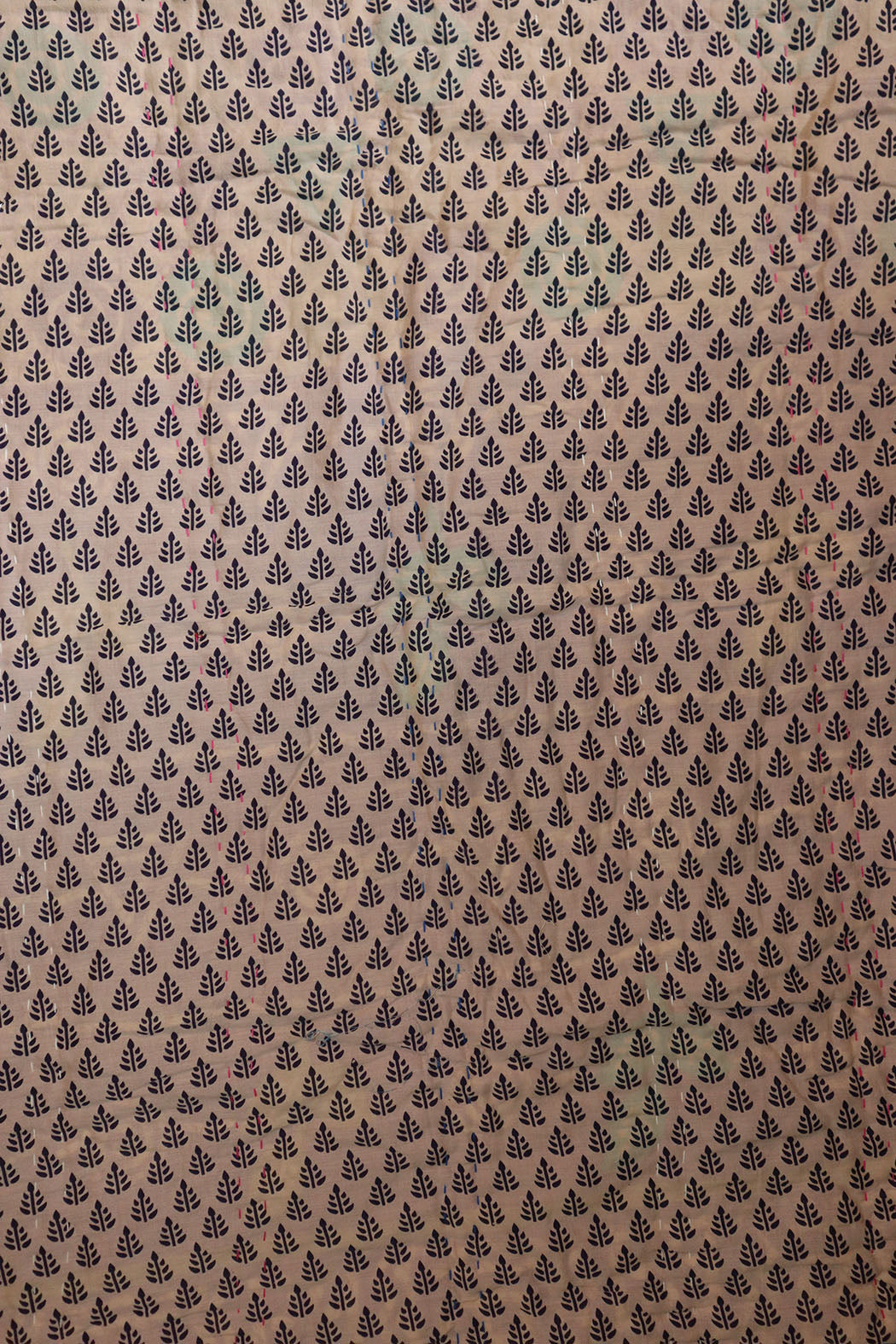 Vintage sari quilt , bomuld 70x100 cm