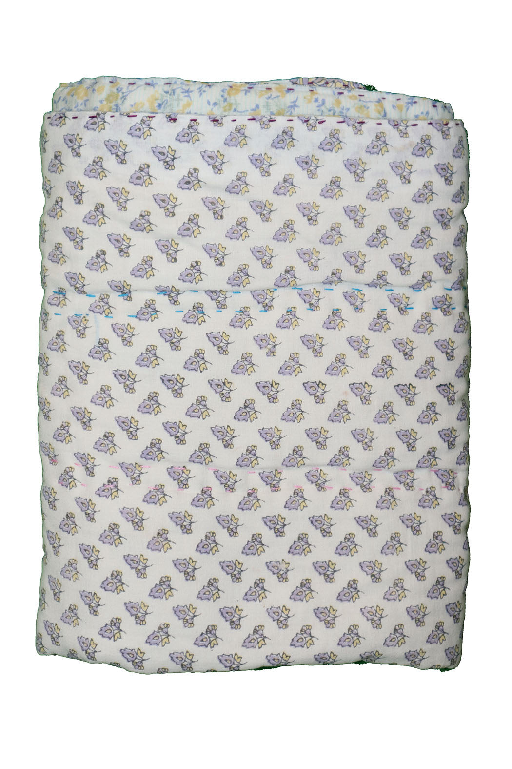 Vintage sari quilt , bomuld 70x100 cm