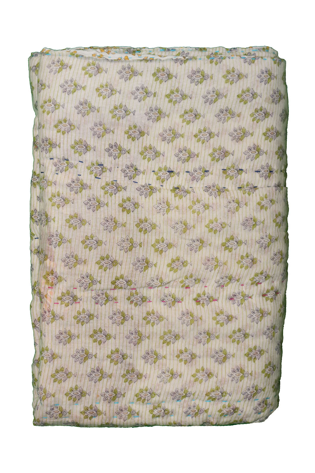 Vintage sari quilt , bomuld 70x100 cm