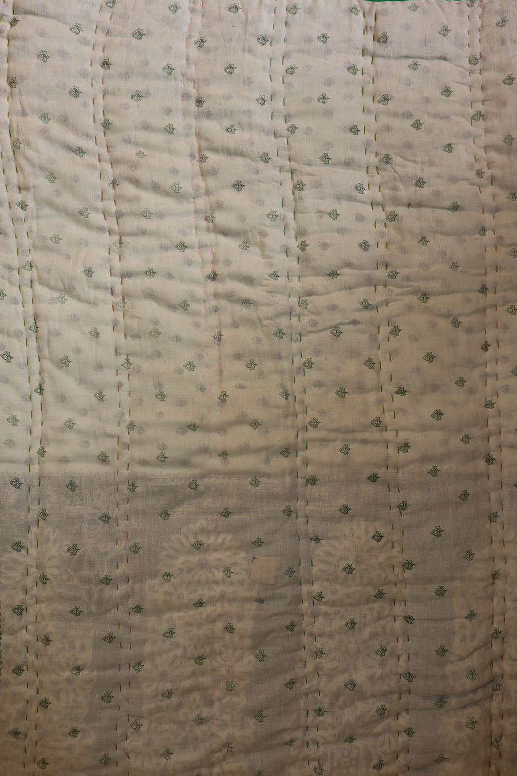 Vintage sari quilt , bomuld 70x100 cm