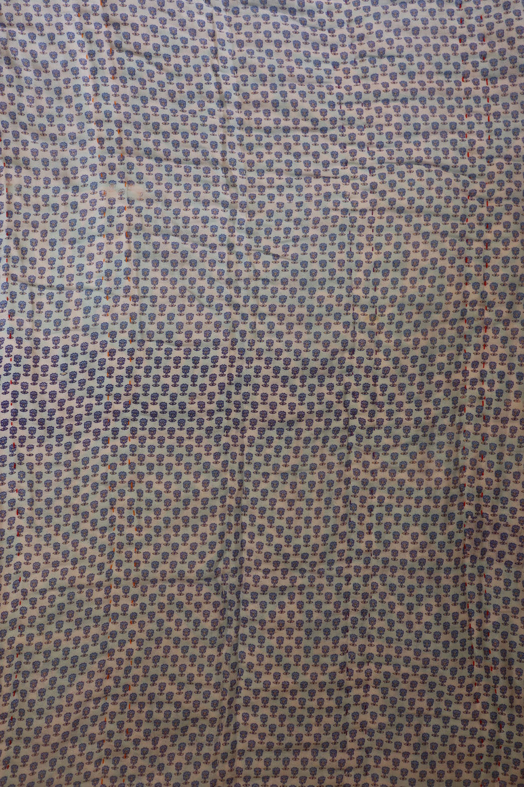 Vintage sari quilt , bomuld 70x100 cm