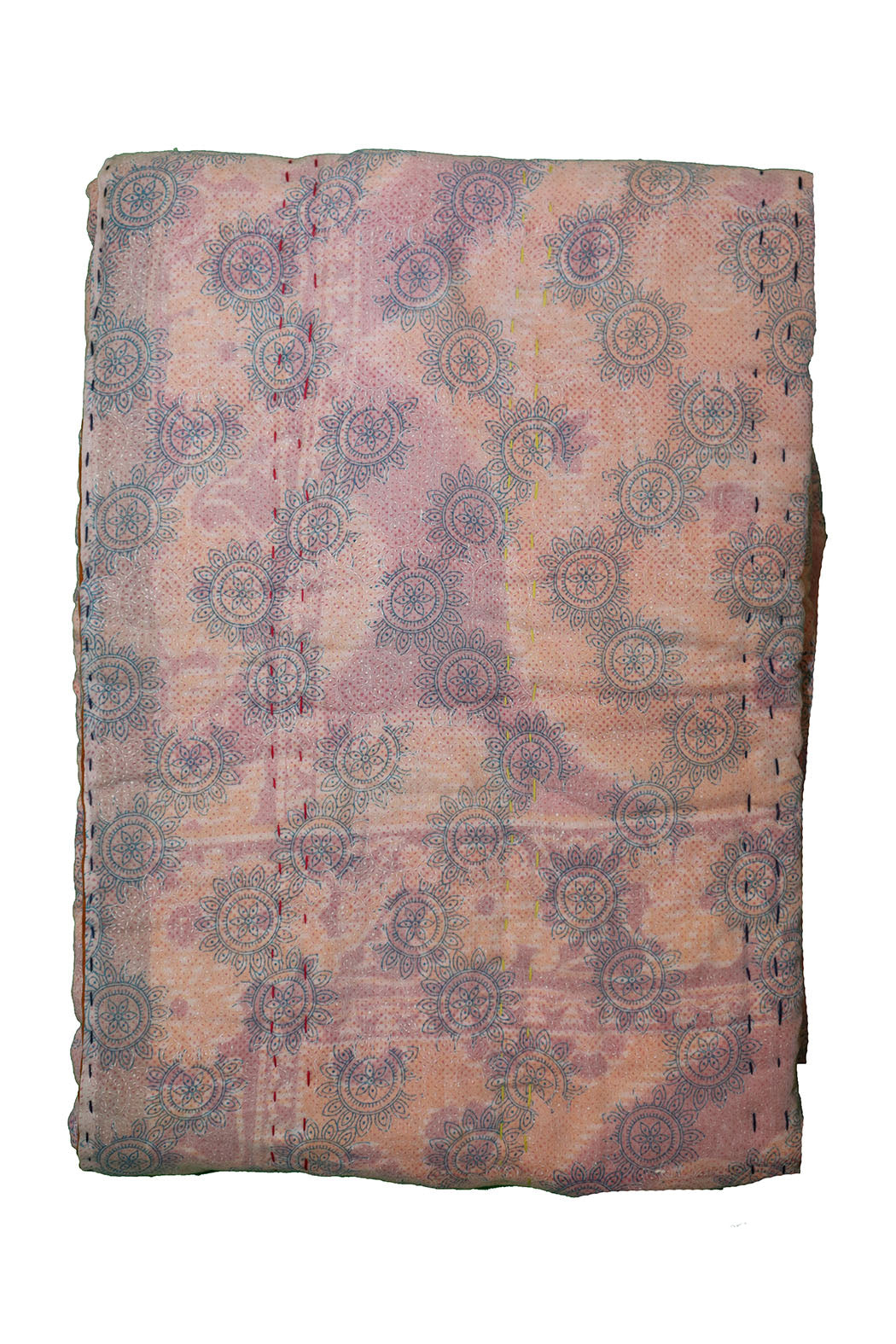 Vintage sari quilt, cotton 140x100 cm