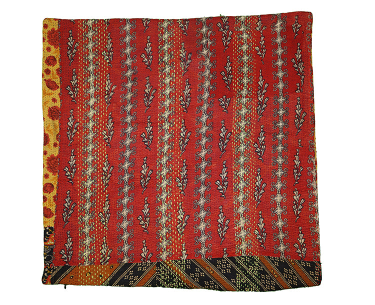 Sari vintage kantha pude 60*60 cm