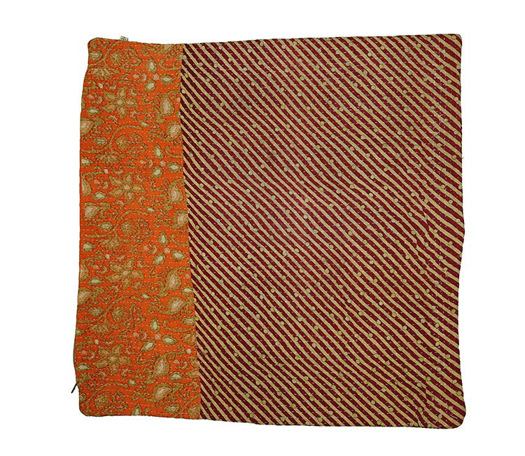 Sari vintage kantha pude 60*60 cm