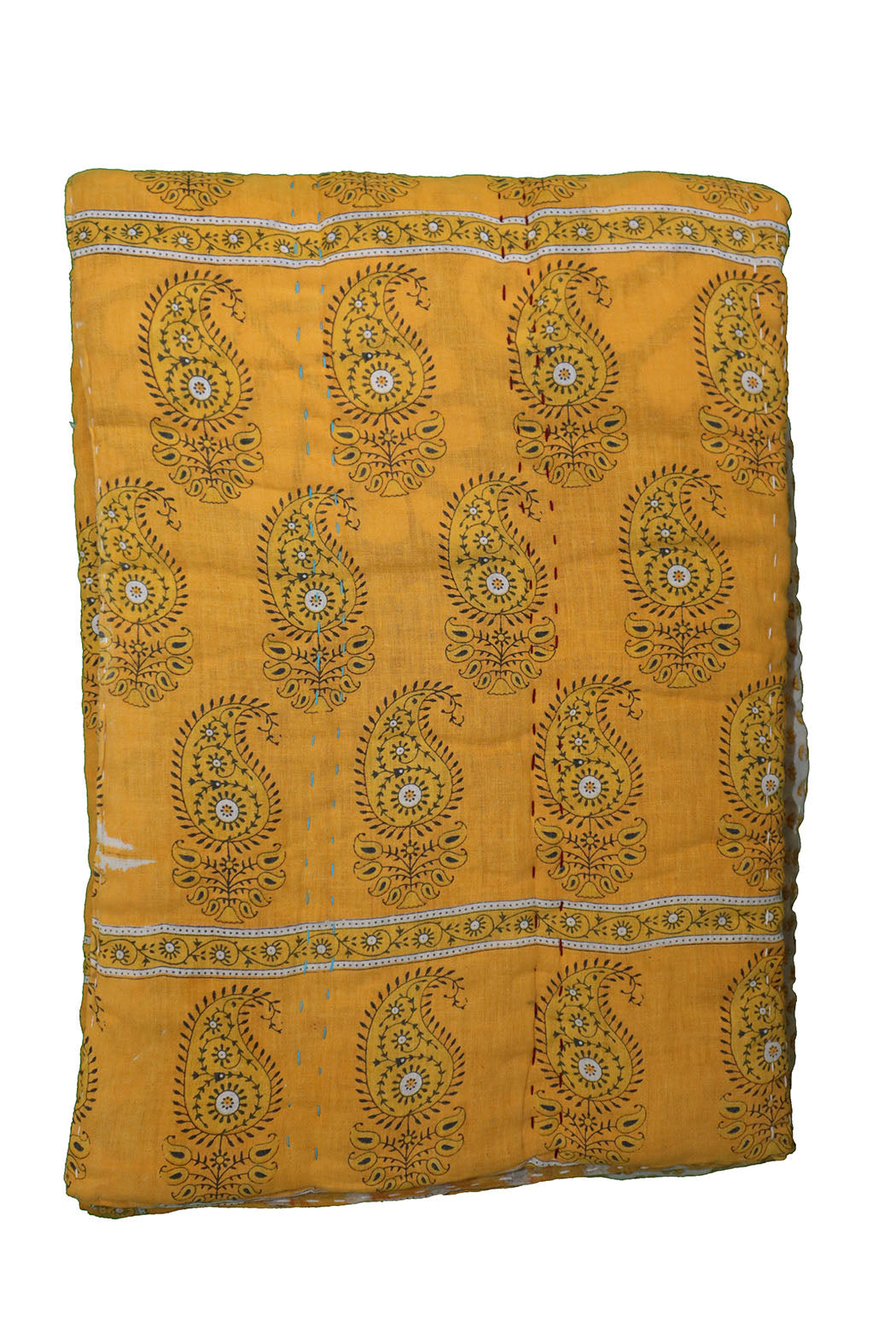 Vintage sari quilt, cotton 140x100 cm