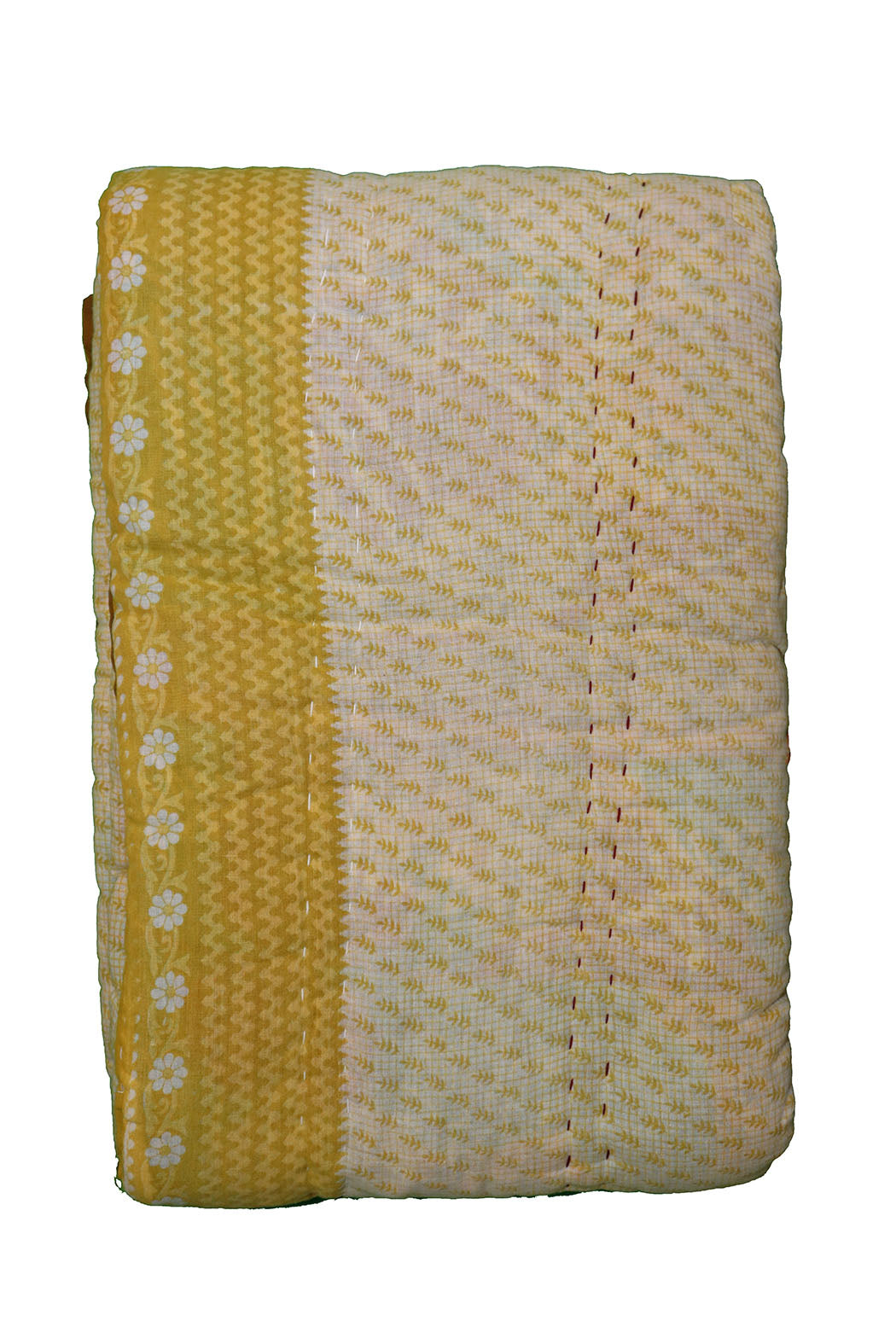 Vintage sari quilt, cotton 140x100 cm