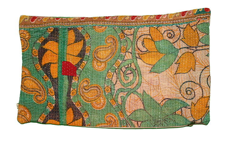 Sari vintage kantha pude 30*50 cm