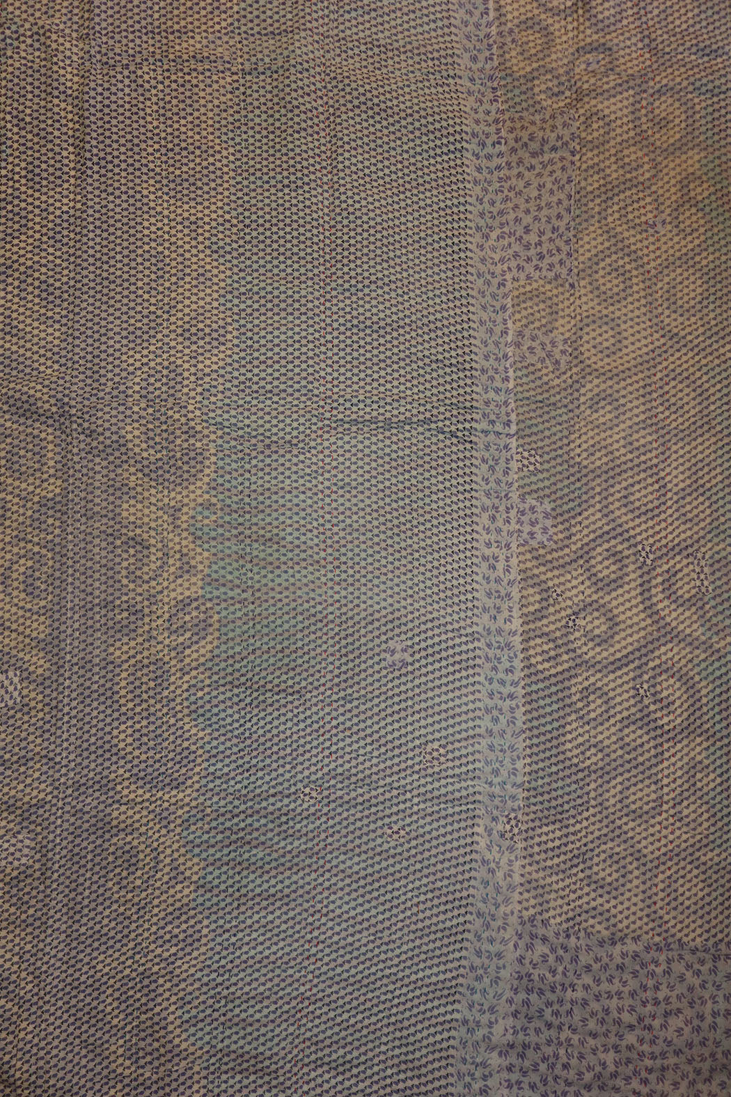 Vintage sari quilt , bomuld 140x200 cm