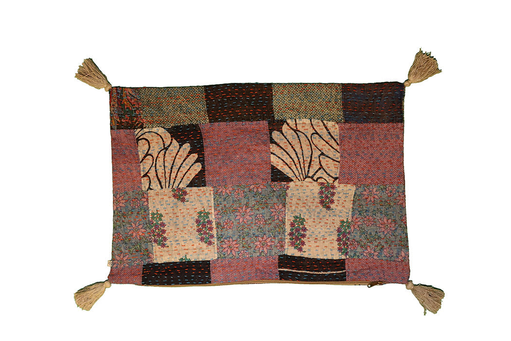Kantha stonewash pude 40*60 cm, bomuld