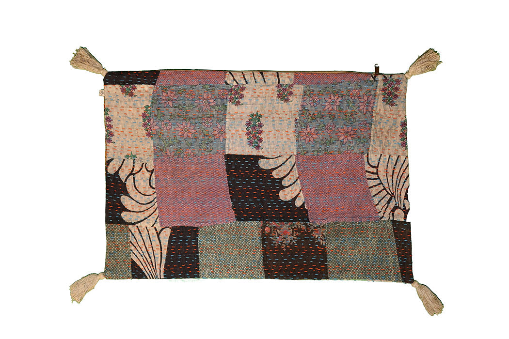 Kantha stonewash pude 40*60 cm, bomuld