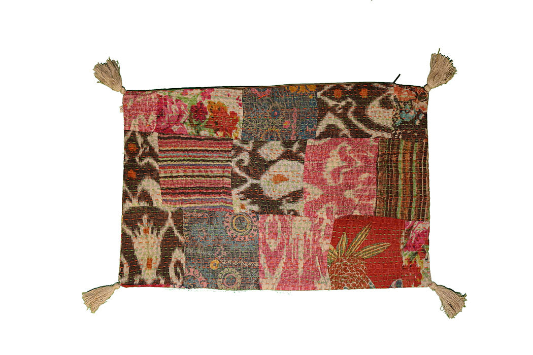 Kantha stonewash pude 40*60 cm, bomuld