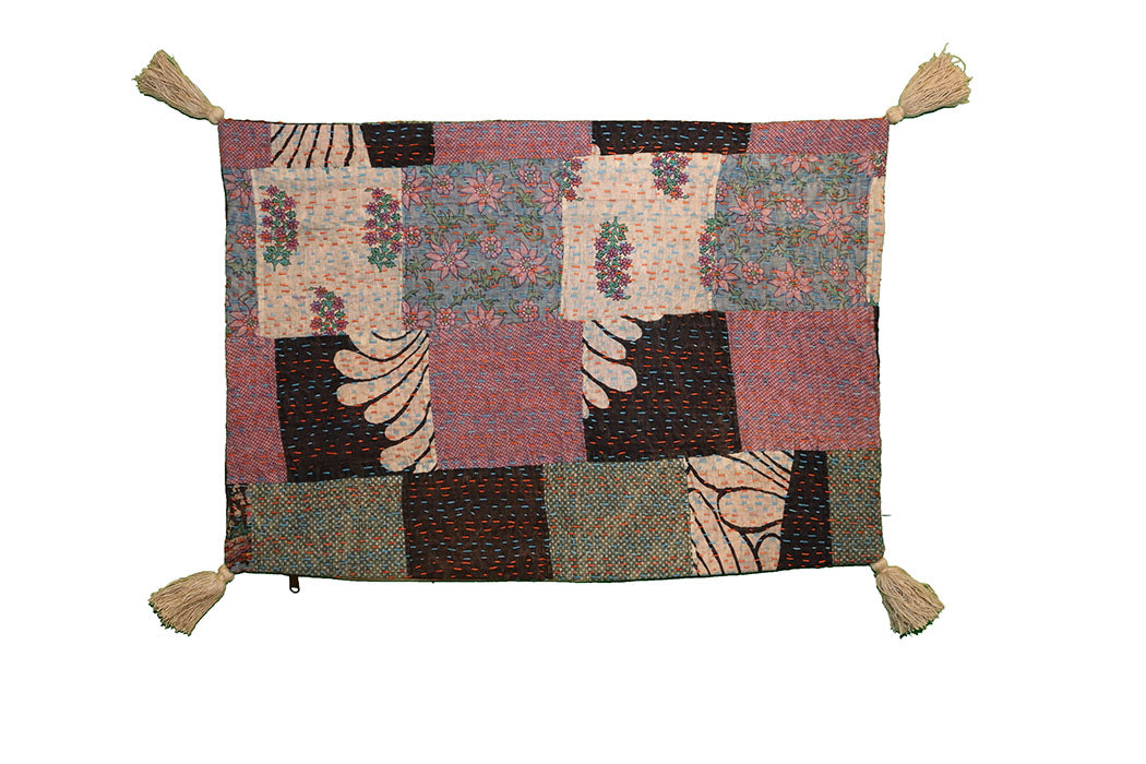 Kantha stonewash pude 40*60 cm, bomuld
