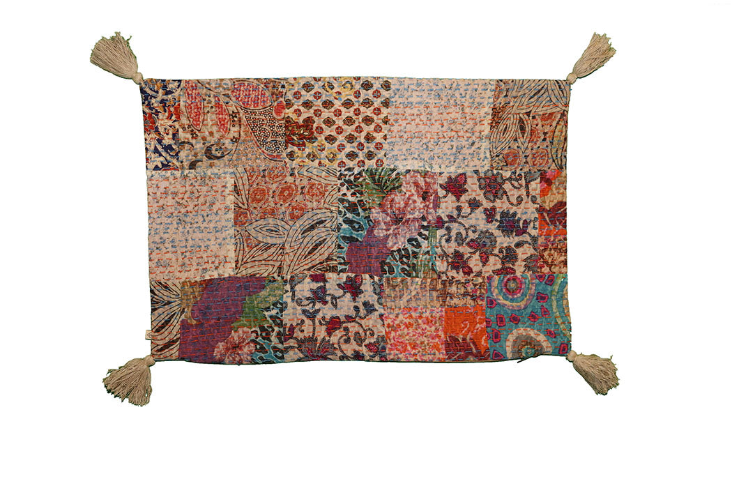 Kantha stonewash pude 40*60 cm, bomuld