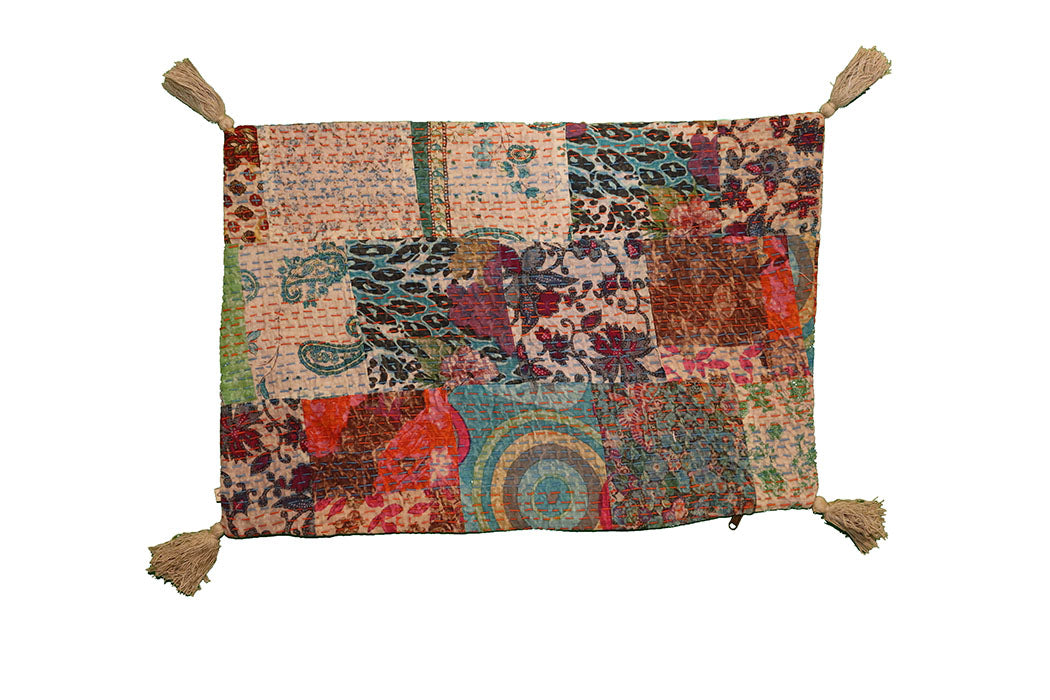 Kantha stonewash pude 40*60 cm, bomuld