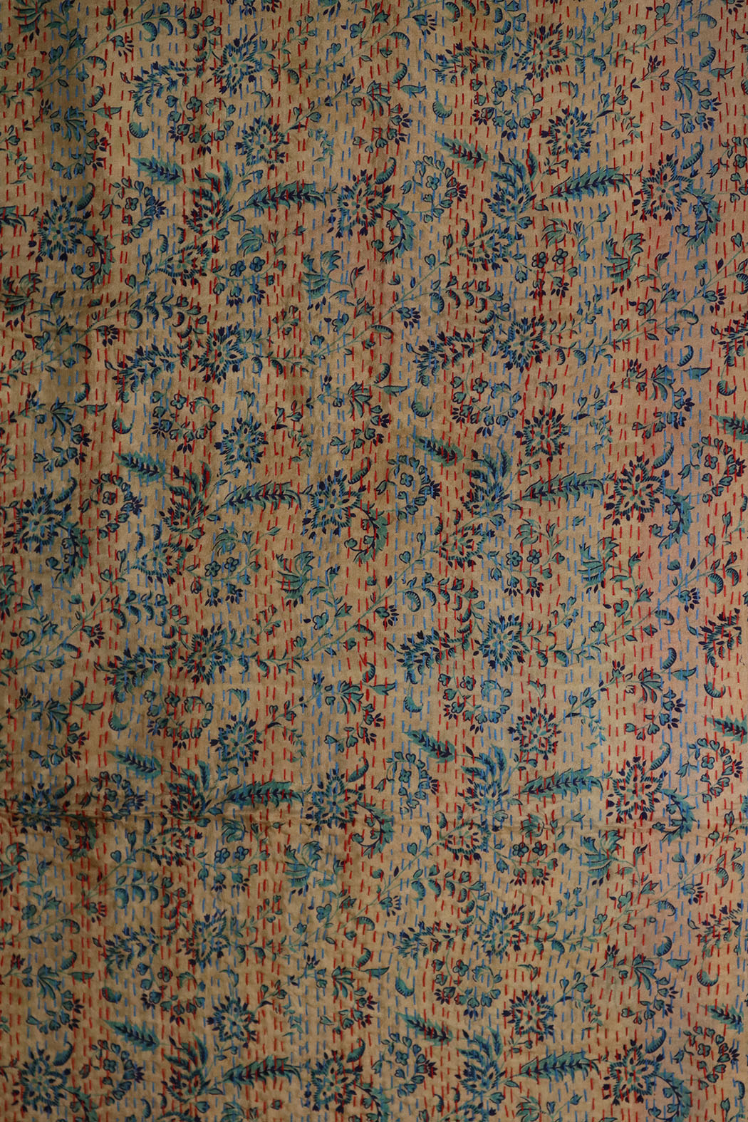 Sari kantha silke tørklæde 40*190 cm