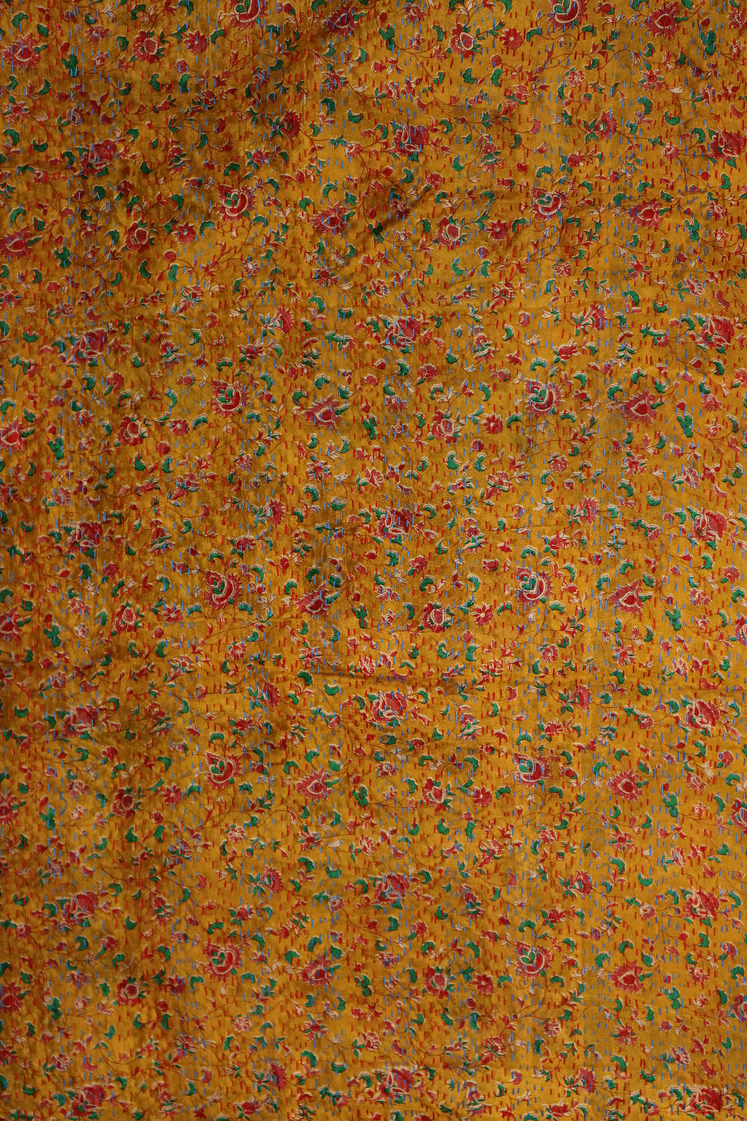 Sari kantha silke tørklæde 40*190 cm