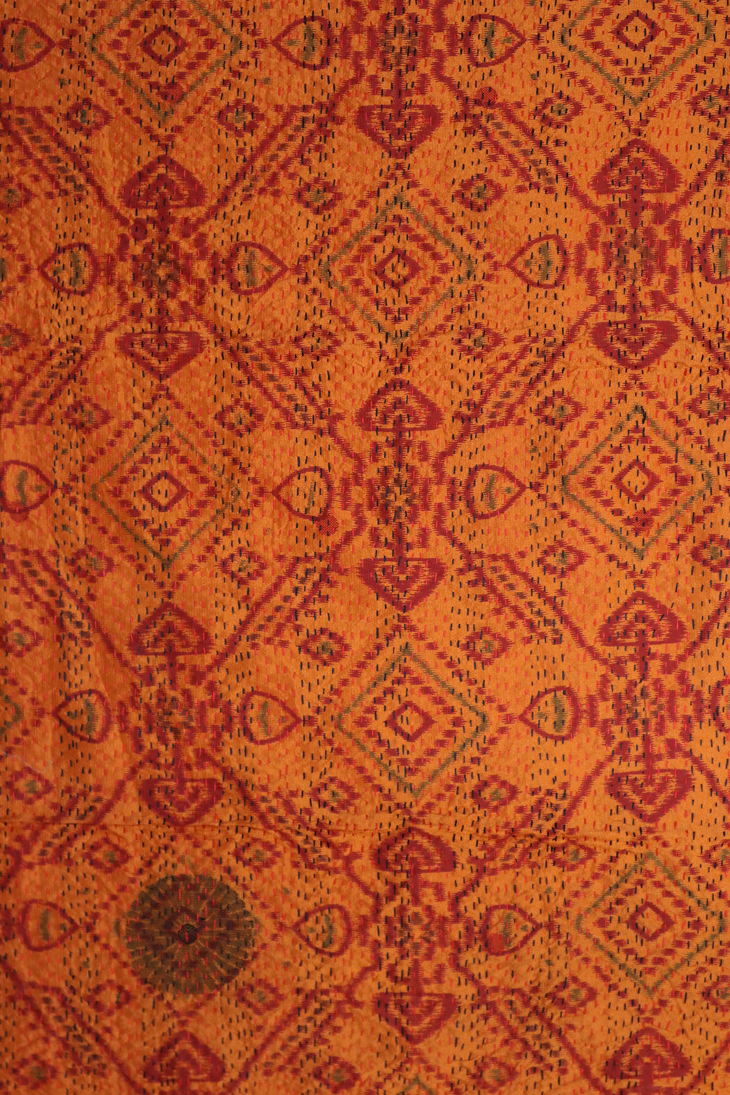 Sari kantha silke tørklæde 40*190 cm
