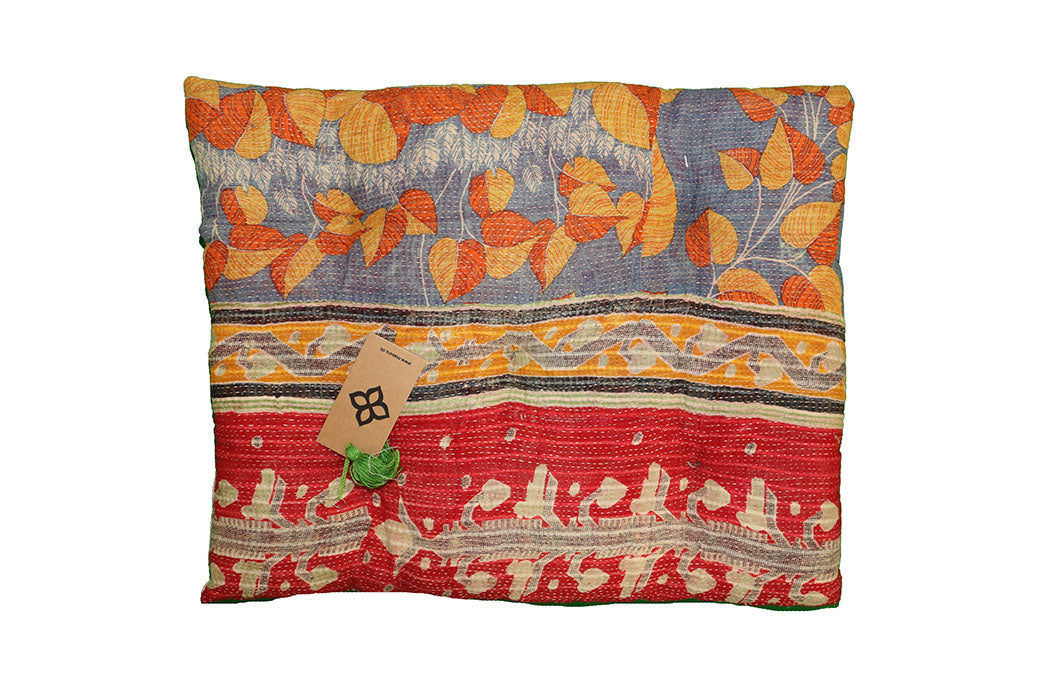 Kantha vintage hynde 45*55 cm bomuld