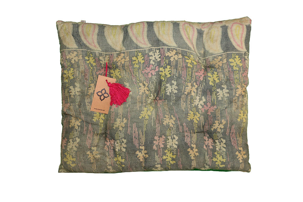 Kantha vintage hynde 45*55 cm bomuld