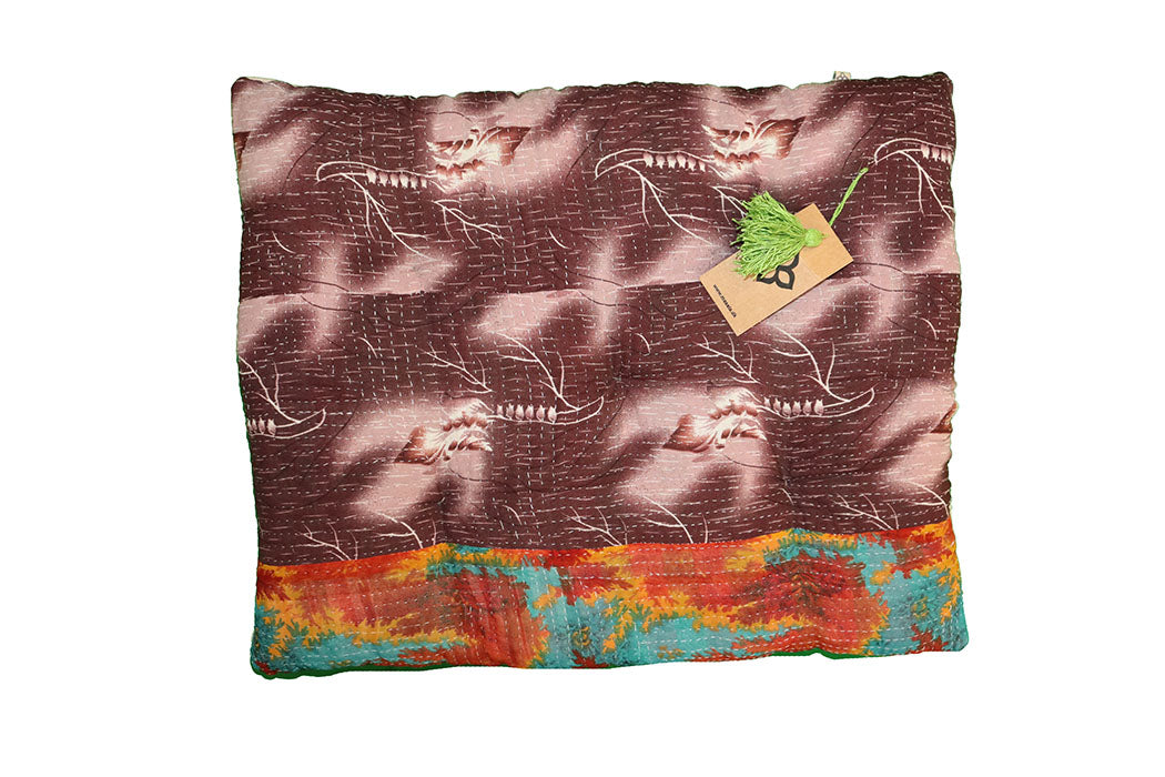 Kantha vintage hynde 45*55 cm bomuld