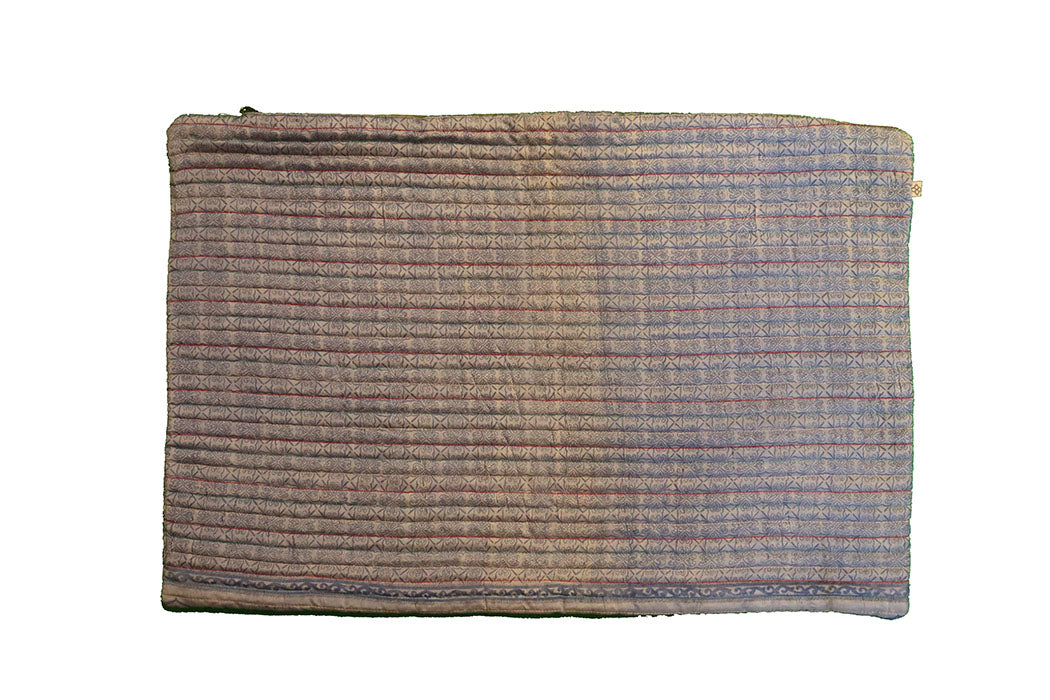 Quilted silke pude 40*60 cm