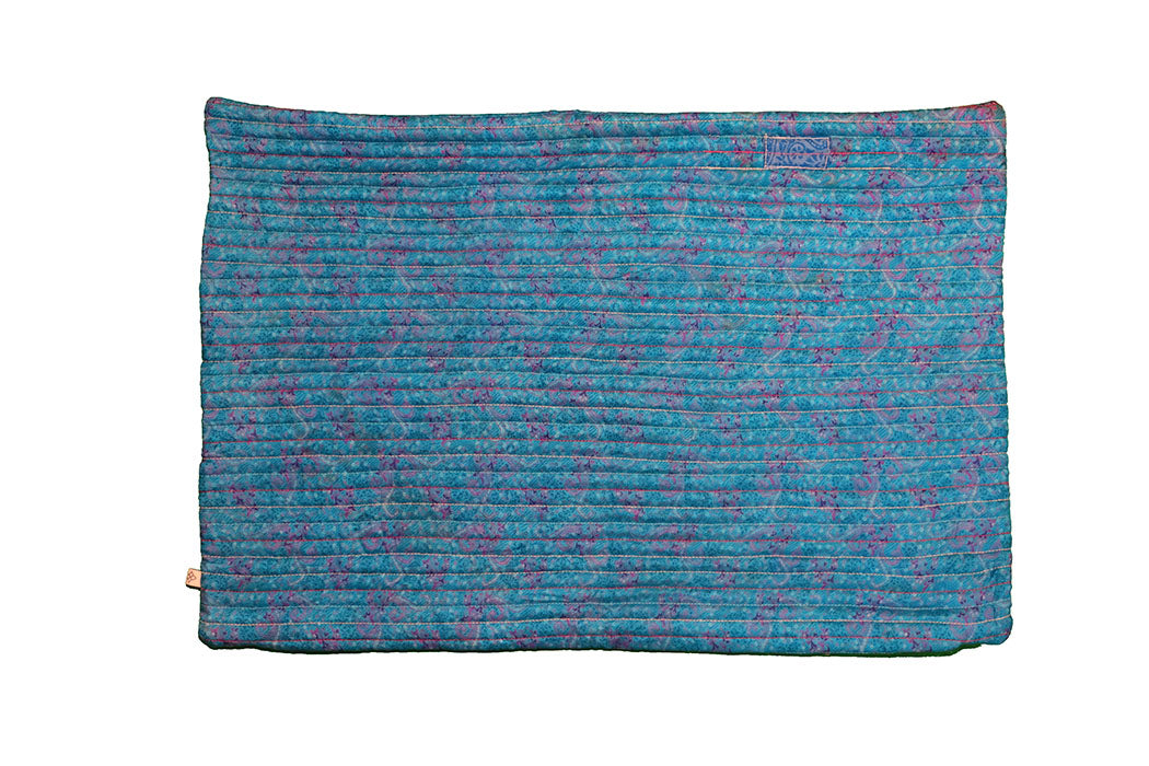 Quilted silke pude 40*60 cm