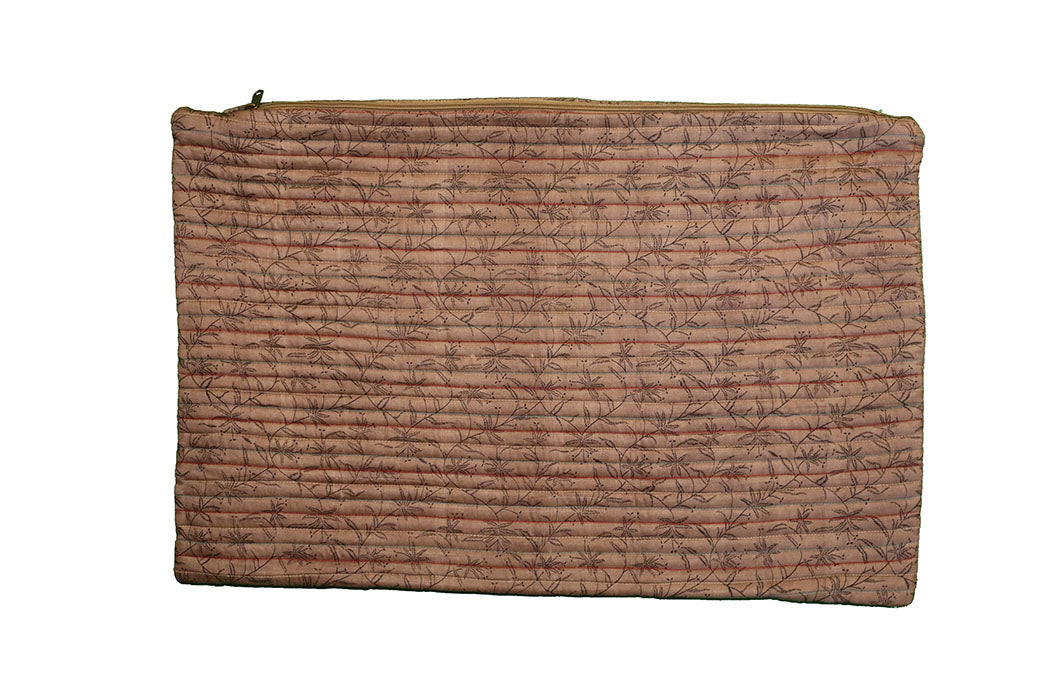 Quilted silke pude 40*60 cm