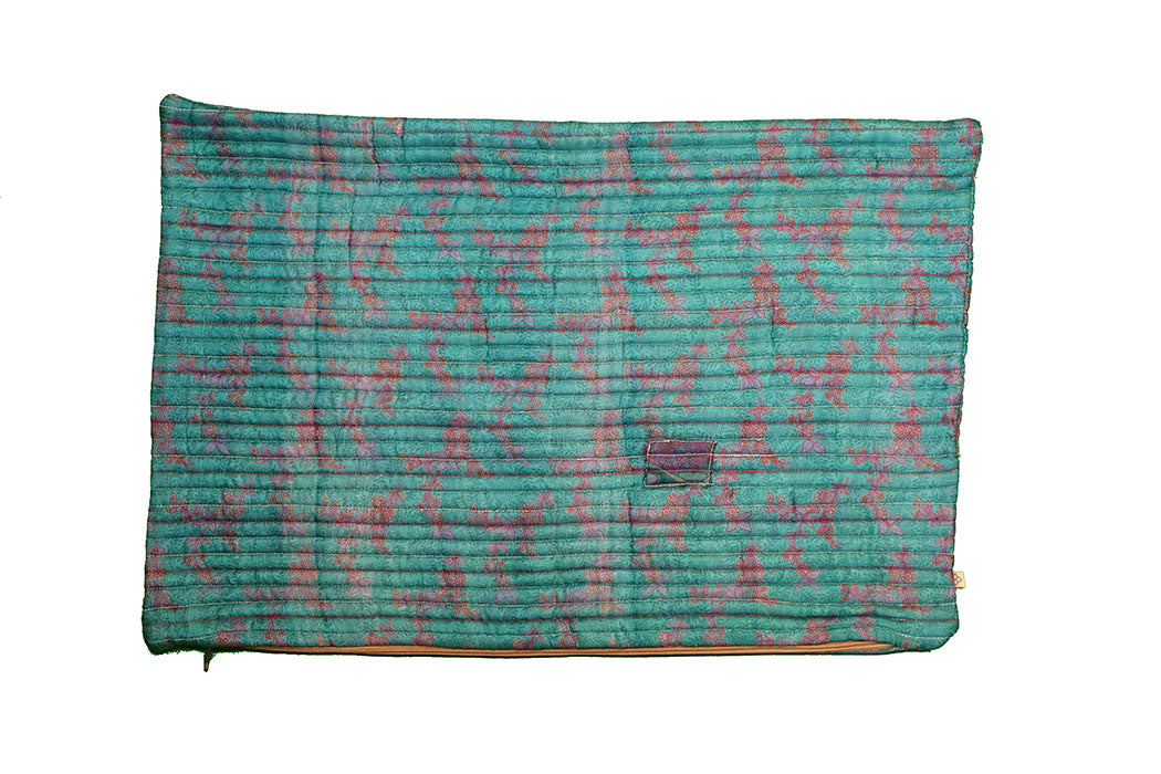 Quilted silke pude 40*60 cm