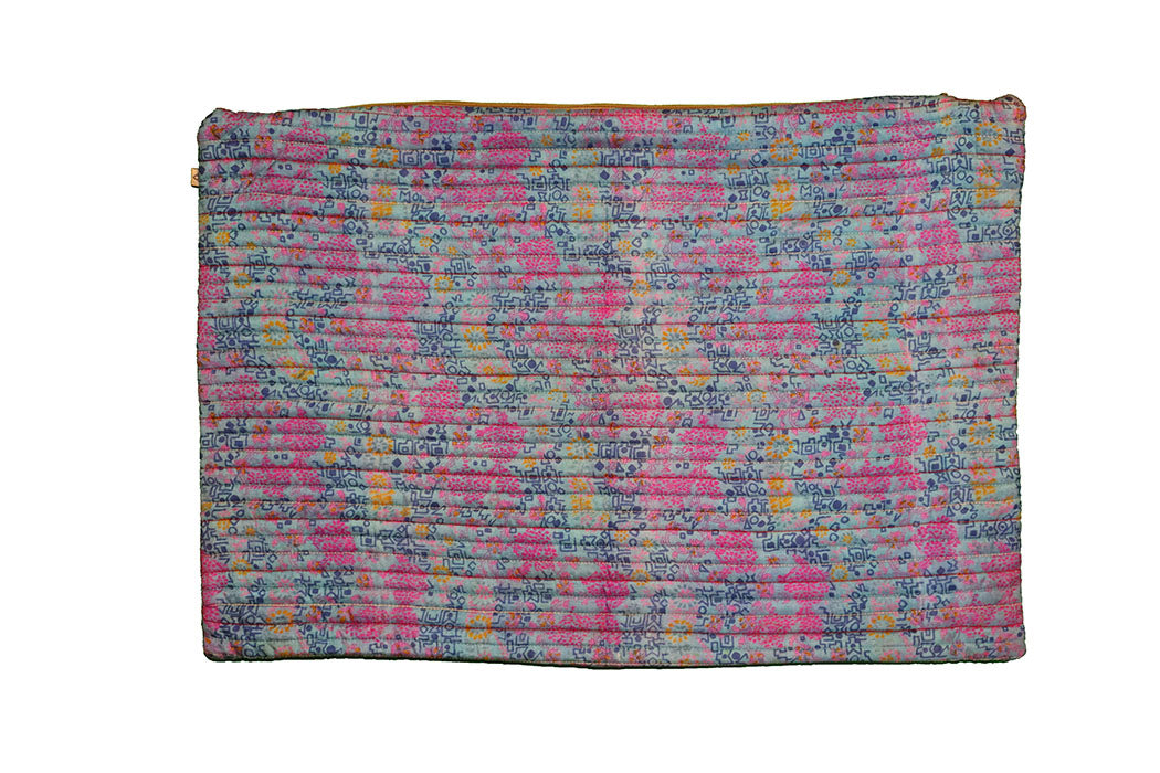 Quilted silke pude 40*60 cm