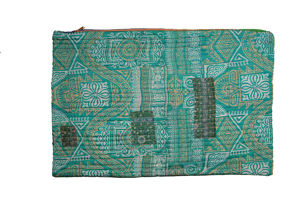Quilted silke pude 40*60 cm