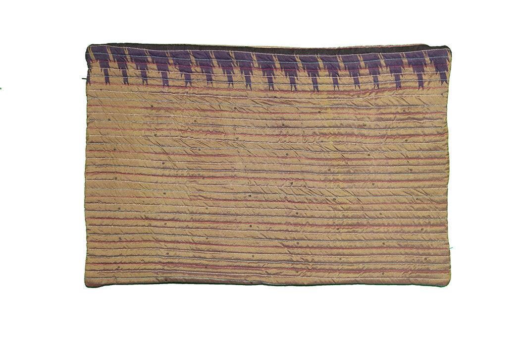 Quilted silke pude 40*60 cm