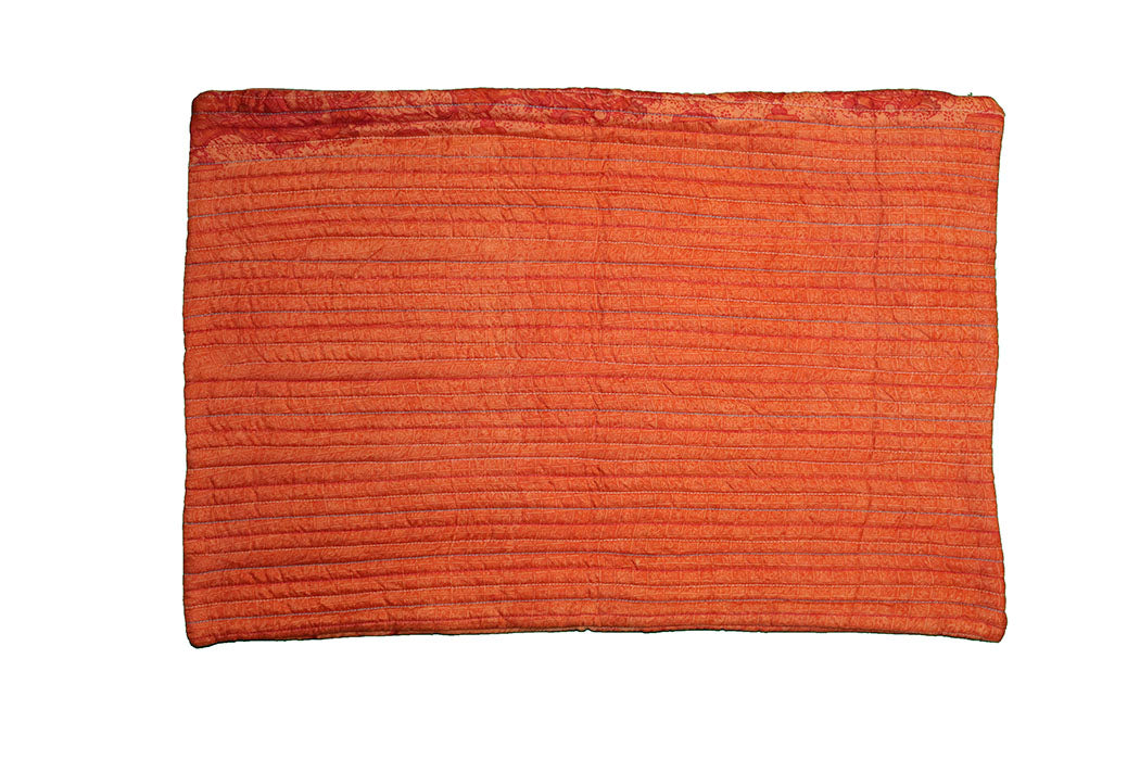 Quilted silke pude 40*60 cm