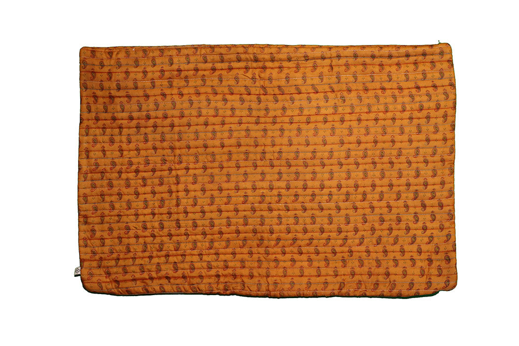 Quilted silke pude 40*60 cm