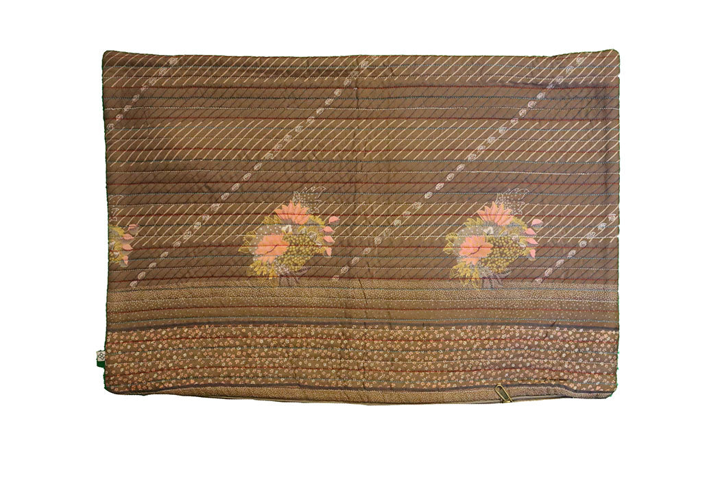 Quilted silke pude 30*50 cm
