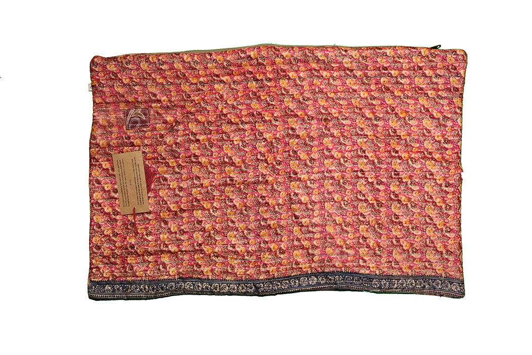 Quilted silke pude 40*60 cm