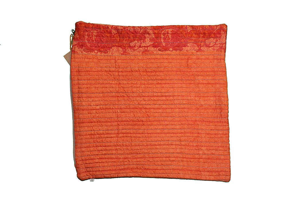 Quilted silke pude 45*45 cm