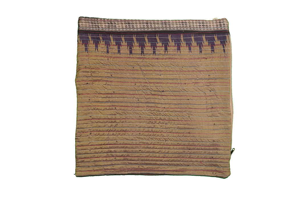 Quilted silke pude 45*45 cm