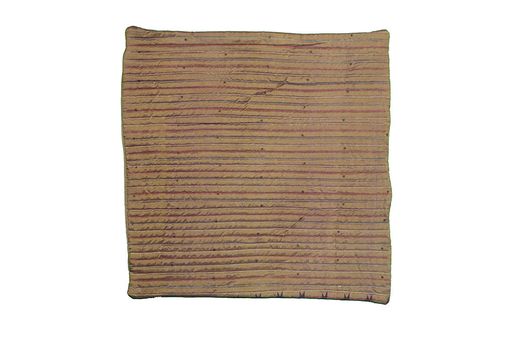 Quilted silke pude 45*45 cm