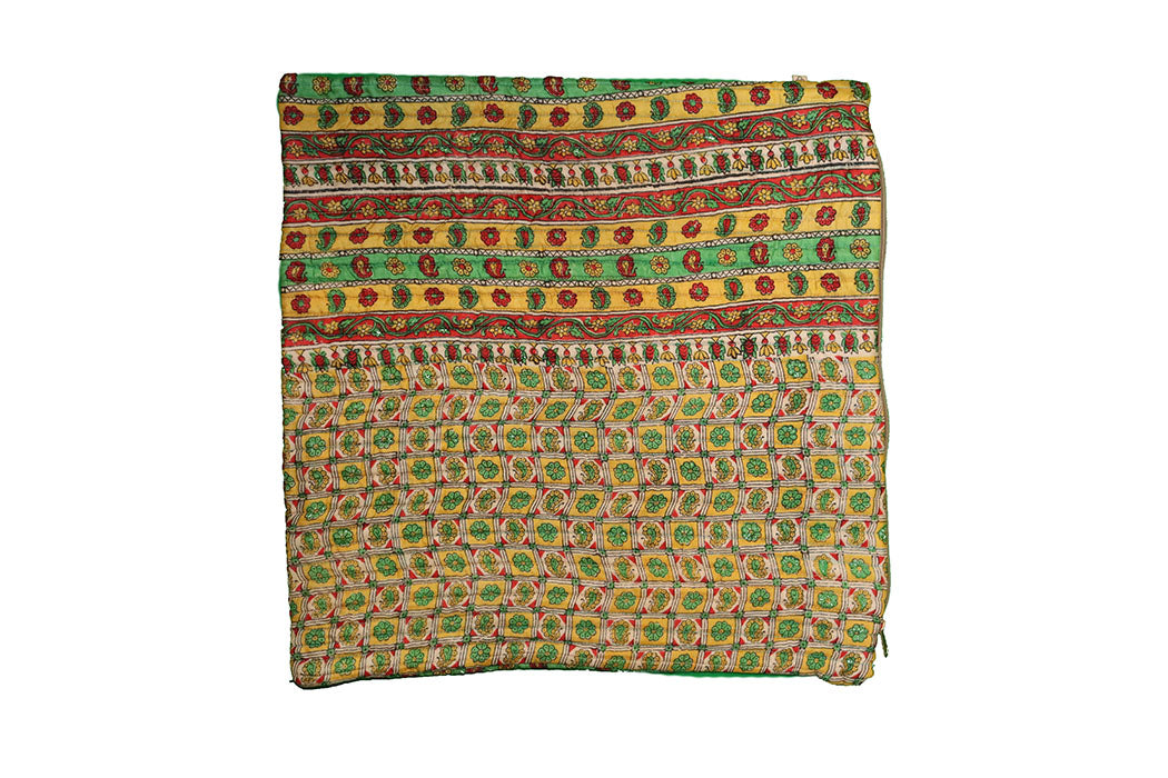 Quilted silke pude 45*45 cm