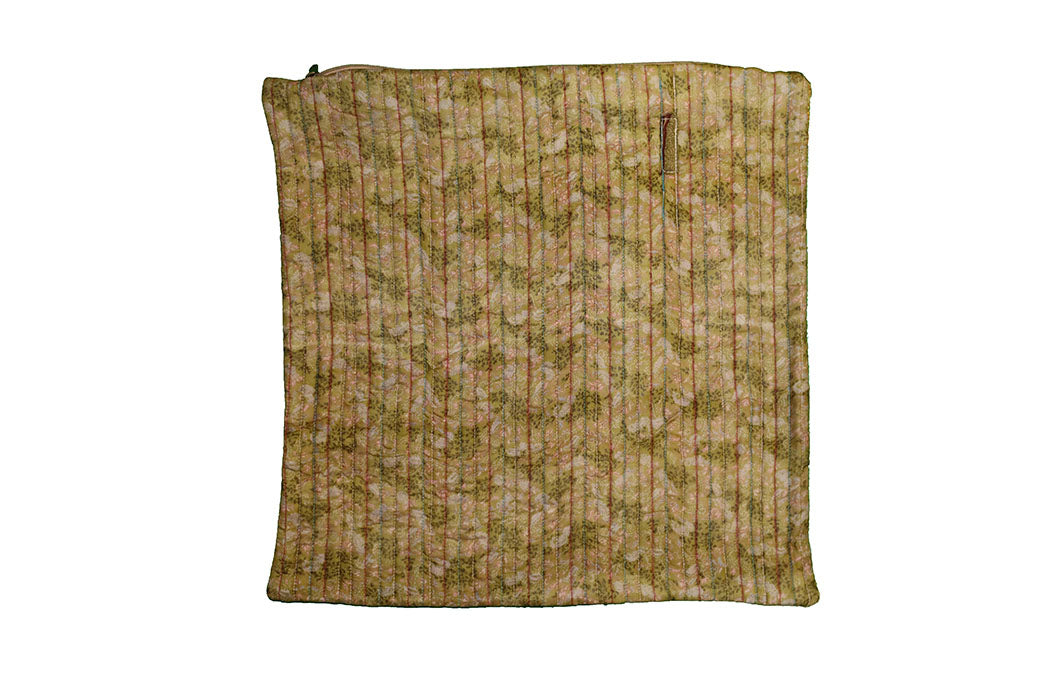 Quilted silke pude 45*45 cm