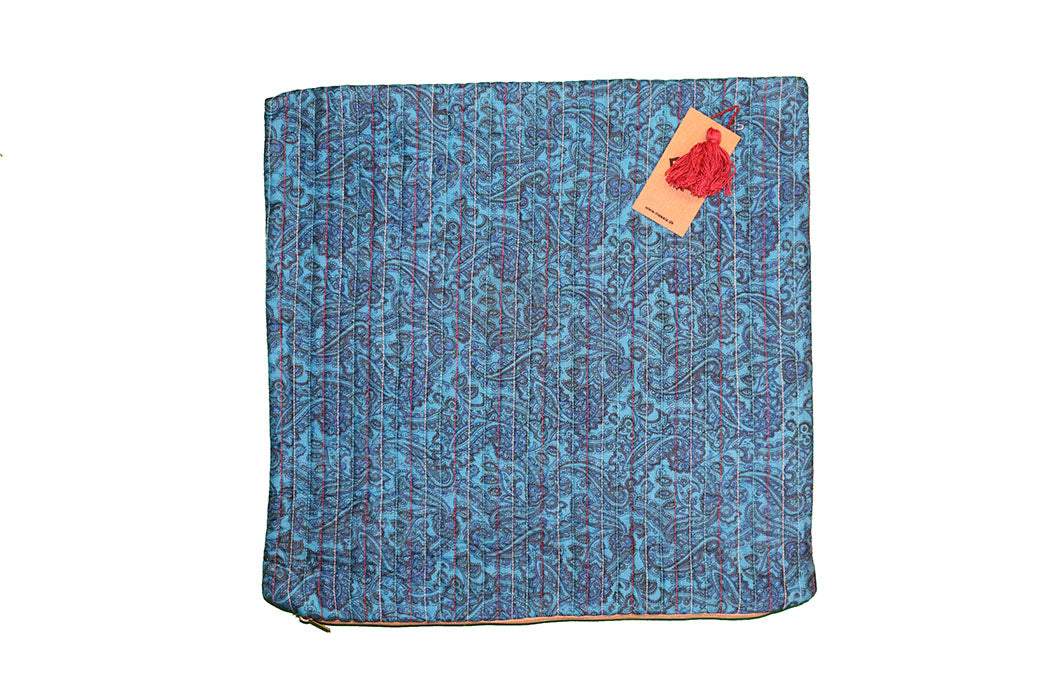 Quilted silke pude 45*45 cm