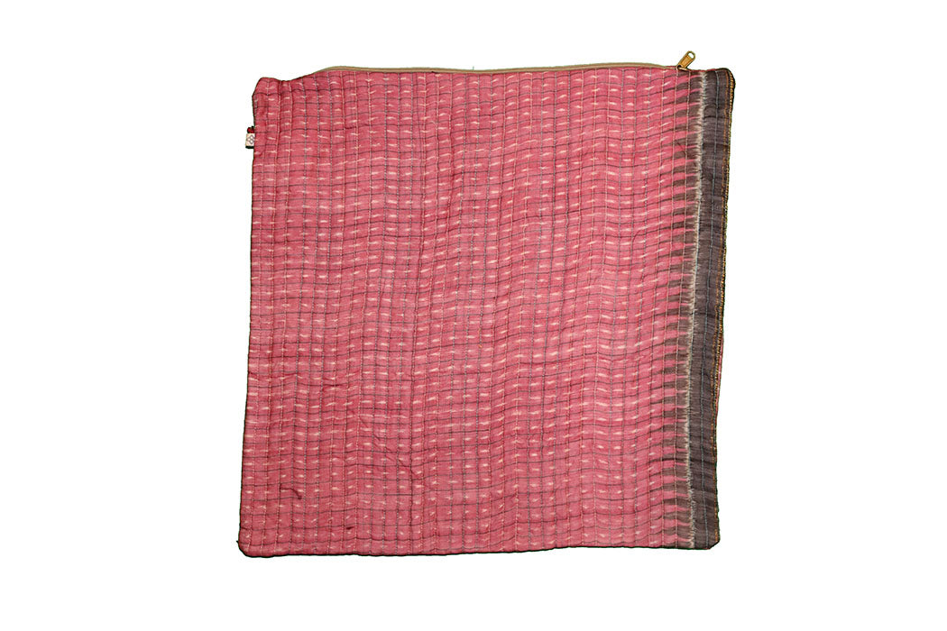 Quilted silke pude 45*45 cm