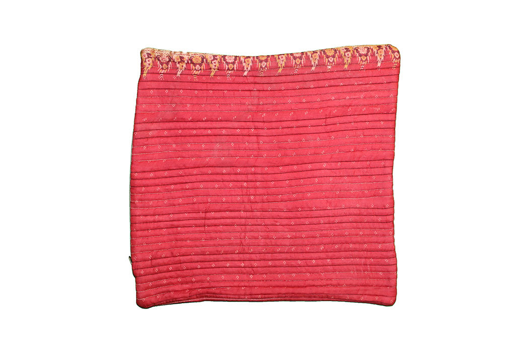 Quilted silke pude 45*45 cm
