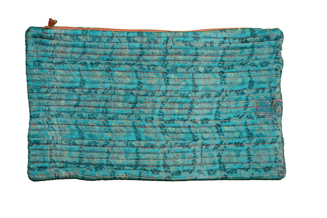 Quilted silke pude 30*50 cm