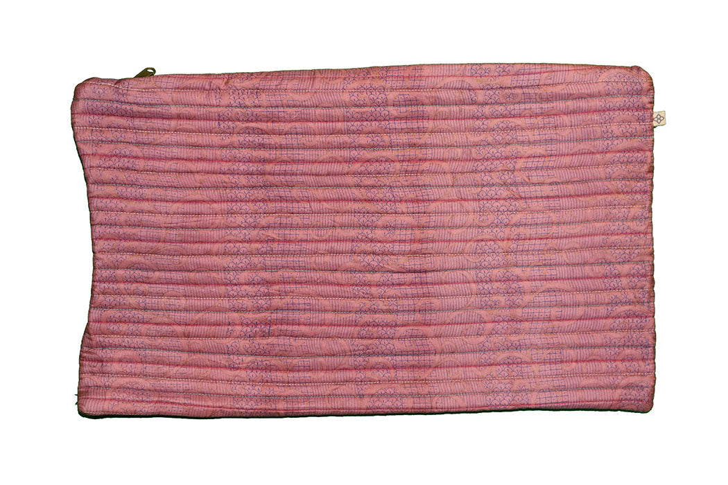 Quilted silke pude 30*50 cm