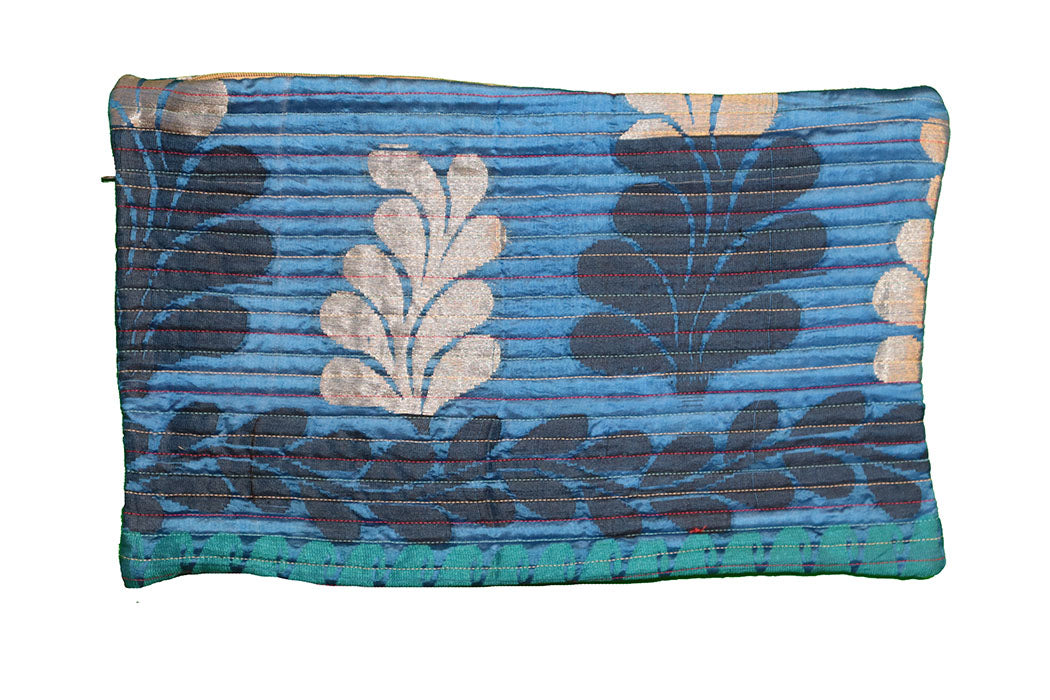 Quilted silke pude 30*50 cm